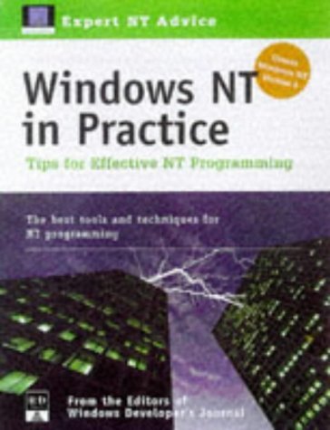 Stock image for Windows Nt Programming in Practice for sale by HPB-Red