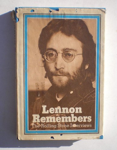 Beispielbild fr Lennon Remembers: The Rolling Stone Interviews zum Verkauf von Aladdin Books