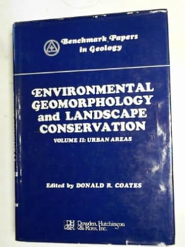 Stock image for Environmental Geomorphology and Landscape Conservation: Urban Areas v. 2 for sale by Better World Books