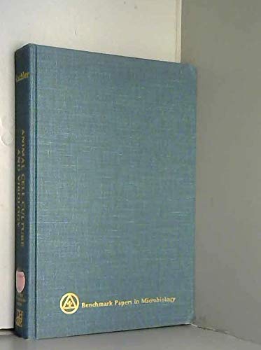 Stock image for Animal Cell Culture and Virology.; (Benchmark Papers in Microbiology.) for sale by J. HOOD, BOOKSELLERS,    ABAA/ILAB