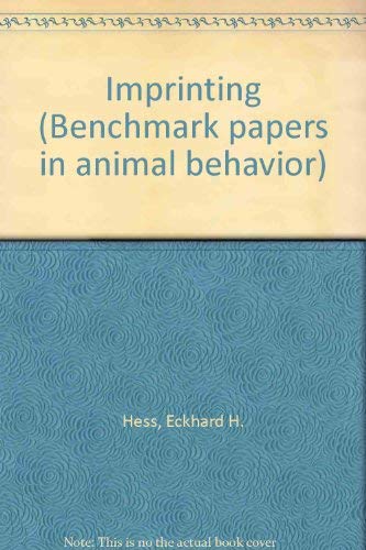 Stock image for Benchmark Papers In Animal Behavior V. 5 Imprinting for sale by Terrace Horticultural Books