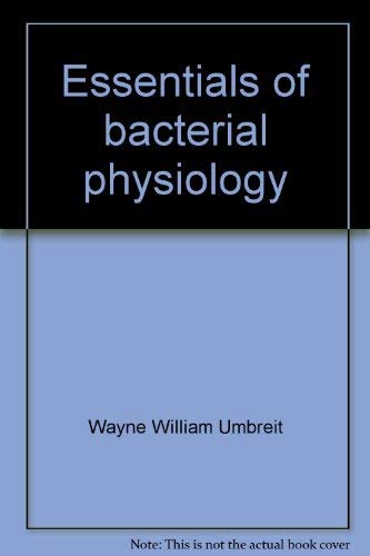 Beispielbild fr Essentials of Bacterial Physiology zum Verkauf von G.J. Askins Bookseller
