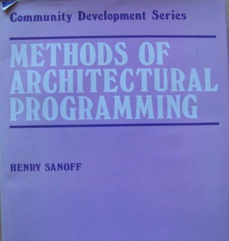 Imagen de archivo de Methods of Architectural Programming a la venta por ThriftBooks-Dallas