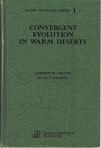 Stock image for Convergent Evolution in Warm Deserts: An Examination of Strategies and Patterns in Deserts of Argentina and the United States; an Examination of Strategies and Patterns in Deserts of Argentina and the United States for sale by Pistil Books Online, IOBA