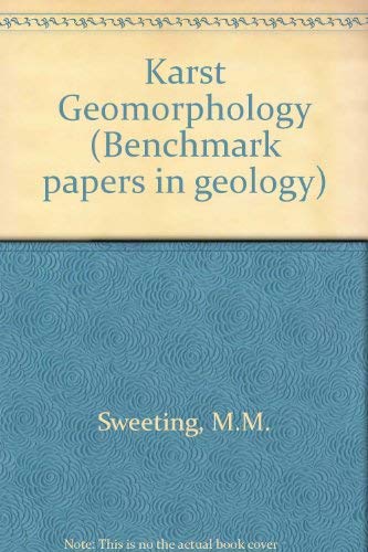 Imagen de archivo de Karst geomorphology (Benchmark papers in geology) a la venta por diaspora