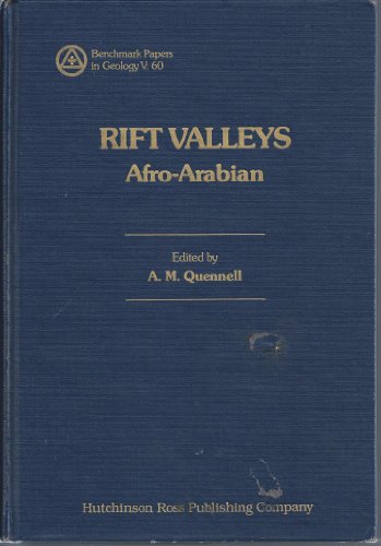 Stock image for Rift Valleys, Afro-Arabian for sale by Book Bear