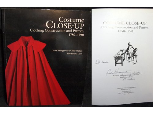 9780879351885: Costume Close-Up: Clothing Construction and Pattern, 1750-1790