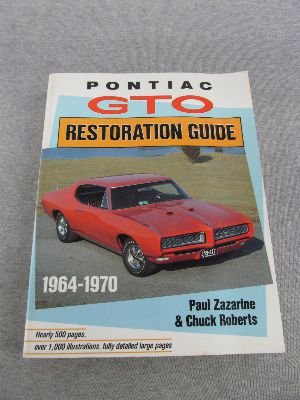 Imagen de archivo de Pontiac GTO Restoration Guide 1964-1970 a la venta por Armchair Motorist