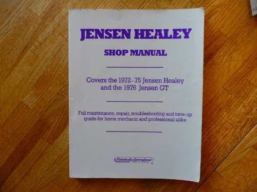 9780879382919: Jensen Healey Shop Manual/112691Ae