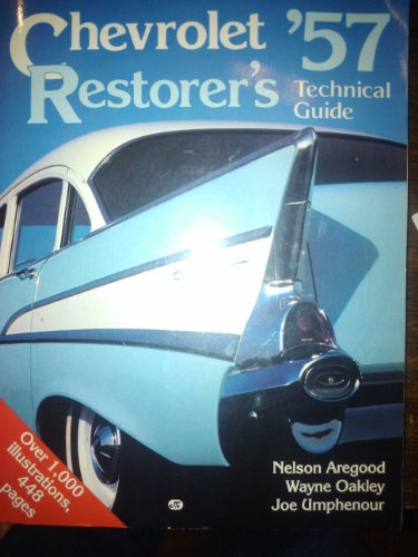 Imagen de archivo de Chevrolet '57 restorer's technical guide a la venta por HPB-Emerald