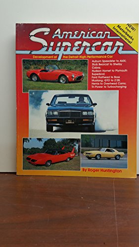 Stock image for American Supercar: Development of the Detroit High-Performance Car for sale by ThriftBooks-Dallas