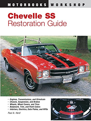 Imagen de archivo de Chevelle SS Restoration Guide (Motorbooks Workshop) a la venta por HPB-Ruby