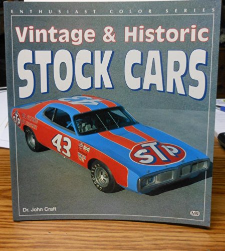 Beispielbild fr Vintage & Historic Stock Cars (Enthusiast Color Series) zum Verkauf von Wonder Book