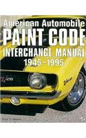 Beispielbild fr American Automobile Paint Code Interchange Manual, 1945-1995 zum Verkauf von HPB-Emerald