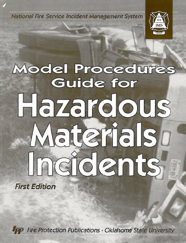 Imagen de archivo de Model Procedures Guide for Hazardous Materials Incidents a la venta por St Vincent de Paul of Lane County