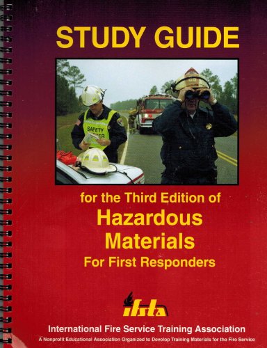 Beispielbild fr Study Guide for Third Edition of Hazardous Materials for First Responders zum Verkauf von Buyback Express