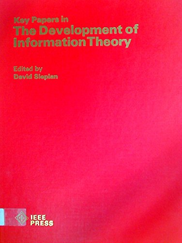 9780879420277: Key Papers in the Development of Information Theory