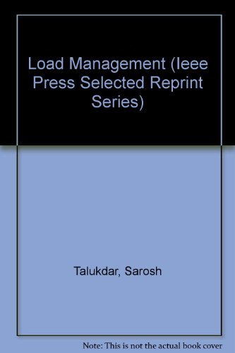 Imagen de archivo de Load Management (IEEE Press Selected Reprint Series) a la venta por HPB-Red