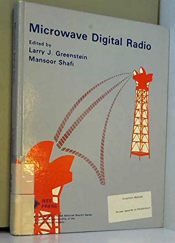 Stock image for Microwave Digital Radio for sale by Peter Rhodes