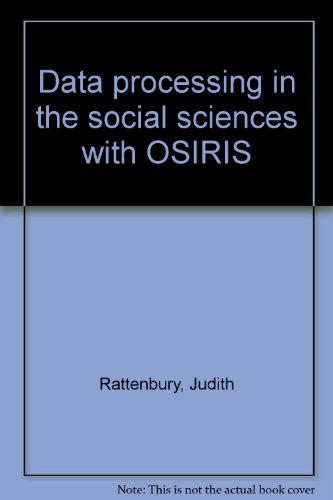 Stock image for Data Processing in the Social Sciences with Osiris for sale by BookHolders