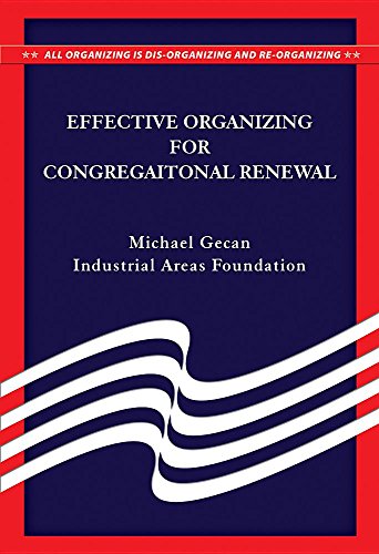 Imagen de archivo de Effective Organizing for Congregational Renewal a la venta por SecondSale