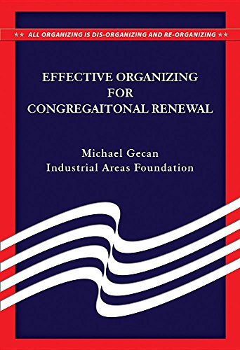 Stock image for Effective Organizing for Congregational Renewal for sale by SecondSale