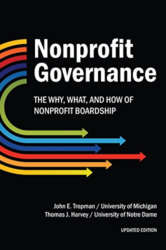 Beispielbild fr Nonprofit Governance: The Why, What, and How of Nonprofit Governance zum Verkauf von Wonder Book