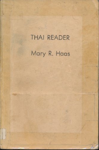 9780879502645: Thai Reader