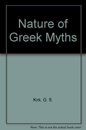 9780879510312: The Nature of Greek Myths