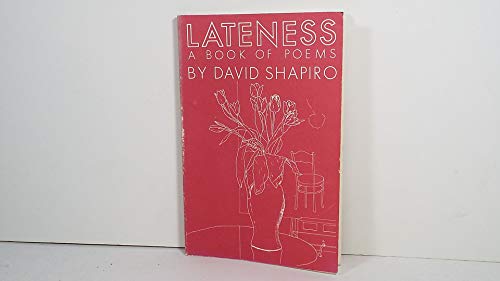 9780879511111: Lateness: A Book of Poems