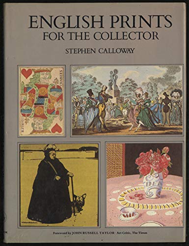 Imagen de archivo de English prints for the collector a la venta por Hammer Mountain Book Halls, ABAA
