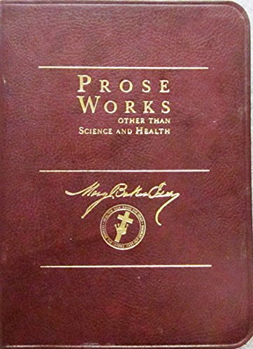 9780879520830: PROSE WORKS Other Than Science Health
