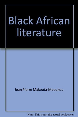 9780879530020: Black African literature: An introduction (Dimensions of the Black intellectual experience)