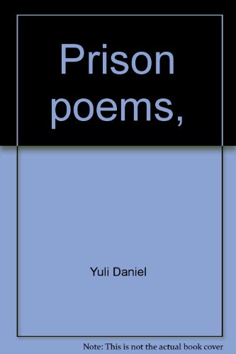 Stock image for Prison Poems for sale by Lowry's Books