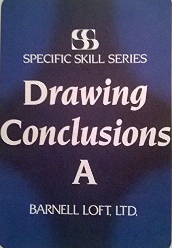 Imagen de archivo de Drawing Conclusions (Specific Skills Series, A) a la venta por ThriftBooks-Dallas
