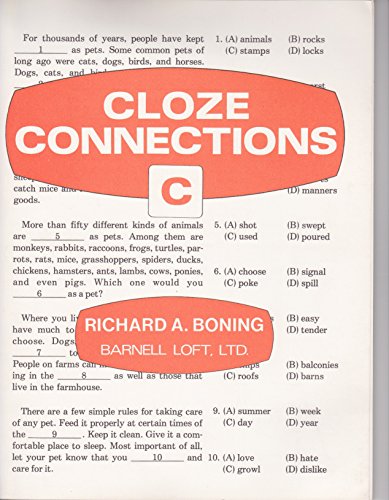 Cloze connections (9780879658526) by Boning, Richard A