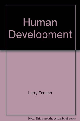 Stock image for Human Development for sale by POQUETTE'S BOOKS