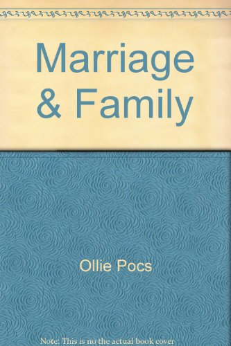 Stock image for Marriage & Family for sale by POQUETTE'S BOOKS