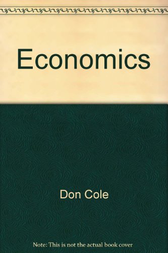 Beispielbild fr Economics zum Verkauf von Wonder Book
