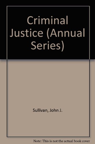 9780879677121: Criminal Justice (Annual Series)