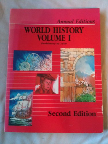 Beispielbild fr World History (Annual Editions Ser.) zum Verkauf von Wonder Book