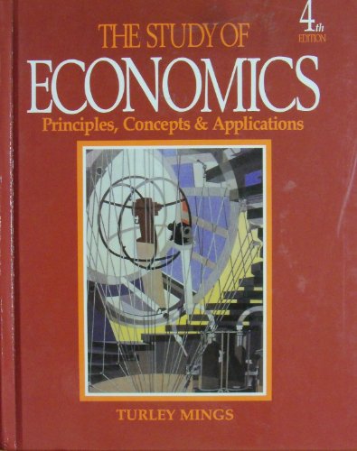 Beispielbild fr Study of Economics : Principles, Concepts and Applications zum Verkauf von Better World Books