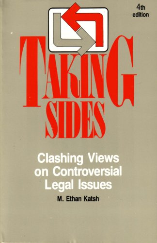 Stock image for Taking Sides: Clashing Views on Controversial Legal Issues for sale by Wonder Book