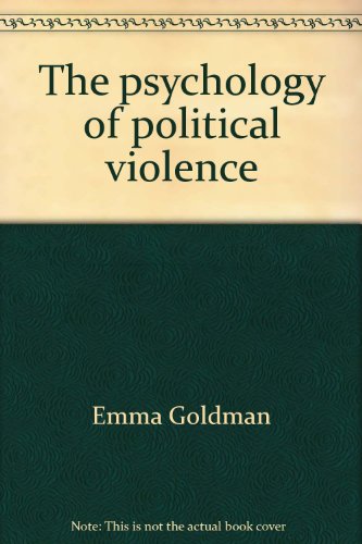 9780879681609: The psychology of political violence