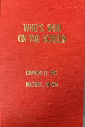 Imagen de archivo de Who's who on the screen a la venta por Aladdin Books