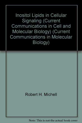 Imagen de archivo de Inositol Lipids in Cellular Signaling (Current Communications in Cell and Molecular Biology) a la venta por Walk A Crooked Mile Books