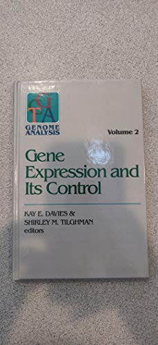 9780879693596: Gene Expression and Its Control: Genome Analysis