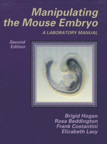 Beispielbild fr Manipulating the Mouse Embryo: A Laboratory Manual zum Verkauf von HPB-Red