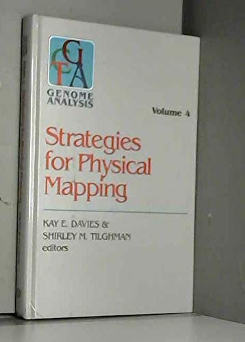 Imagen de archivo de Strategies for Physical Mapping Volume 4 (Genome Analysis) a la venta por Zubal-Books, Since 1961