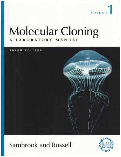 Beispielbild fr Molecular Cloning: A Laboratory Manual, 3 Vol. zum Verkauf von Buchpark